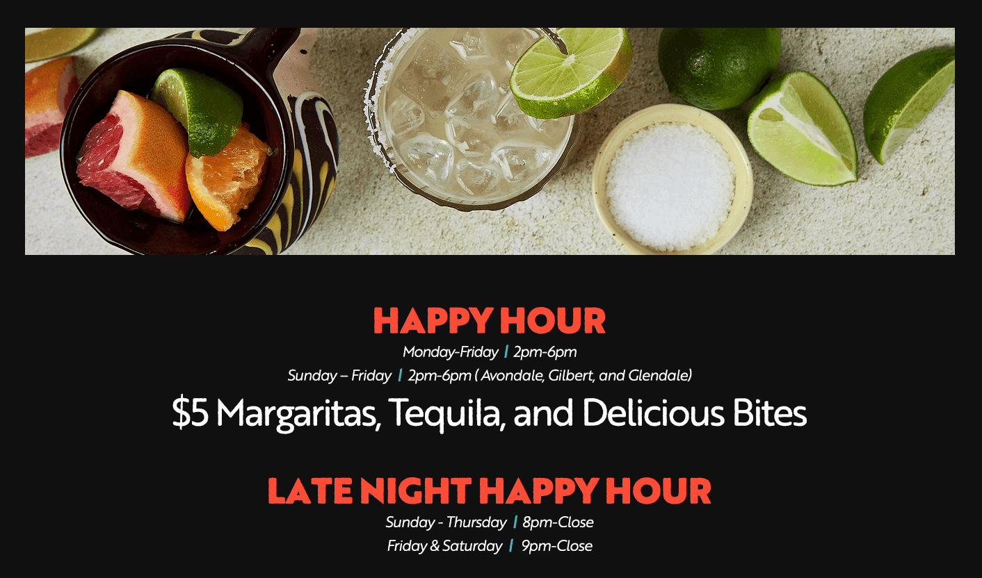 Barrio Queen Happy Hour