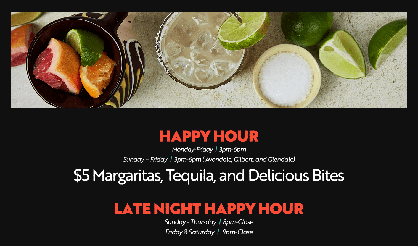 Barrio Queen Happy Hour